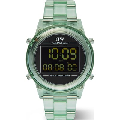 Daniel Wellington DW Watch Retro Digital Light Green 36mm