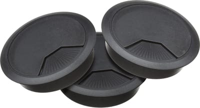 TQ4U kunststof kabeldoorvoer - Ø 80 mm - verstelbaar - zwart - 3 STUKS