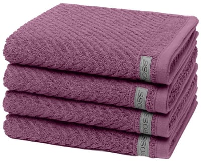 Ross Dames en Heren 4 X handdoek - in set Smart