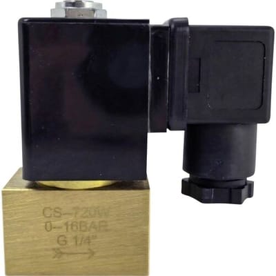 TRU COMPONENTS Direct bedienbaar ventiel TC-14215352 TC-NT-720C-01/24VDC 24 V/DC G 1/8 1 stuk(s)
