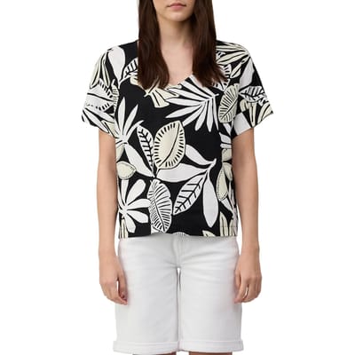 s.Oliver T-shirts Black Maat: 36 | Blouses Outlet | Dames | Zwart