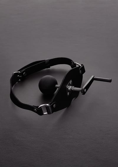 Shots - Steel Killer Mouth Gag black