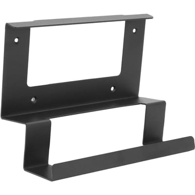 Support Routeur Mesh 2 en 1 pour Support Alimentation Gen 3 Kit de Montage en Acier Allié Intégrité du Signal Gain de Place black