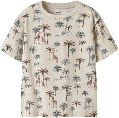 NAME IT - NMMHARRY SS NREG TOP BOX - Jongens - T-shirts