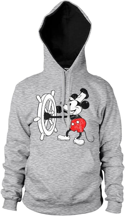 Hybris Hoodie Steamboat Willie Hoodie HY-33-SBW001-H70-7