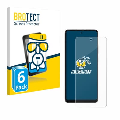 Screenprotector 6 Stuks voor Oppo A5x Beschermglas transparant