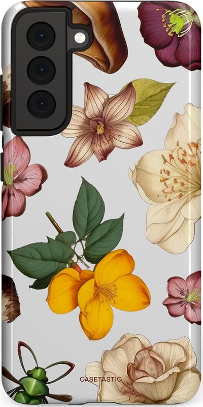Casetastic Hoesje Geschikt voor Samsung S21 FE - Stijlvolle Beschermende Duo-layer Case - Betovering in het bos
