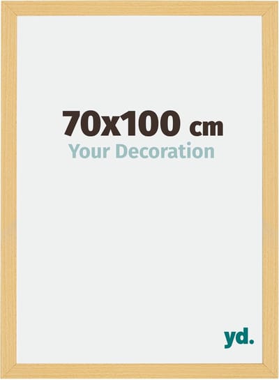 Your Decoration - Fotolijst 70x100 cm - MDF - Beuken Decor - Mura