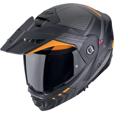 Scorpion ADX-2 Lewis Zwart Oranje Systeemhelm - Helm
