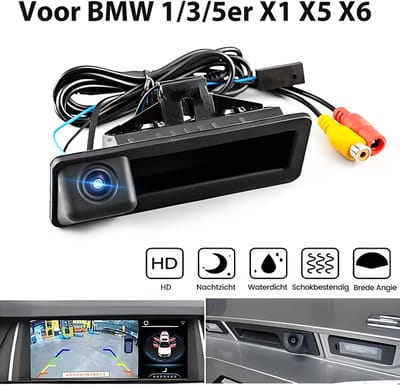 Achteruitrijcamera Geschikt voor BMW E60 E61 E70 E90 E91 E92 E93 E84 E88 E82 E71 E72