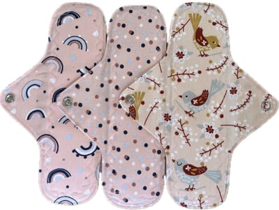 Fancy Sew - Wasbare inlegkruisjes - 3 stuks - Romantisch roze