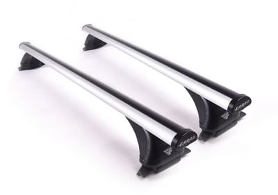 Dakdragers geschikt voor de Mazda CX-80 vanaf 2024 gesloten dakrailing - Aluminium - Hoog laadvermogen 100kg - Luxset - Merk Farad