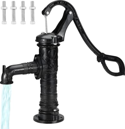 Waterpomp - Handpomp - 40x15x68cm - Gietijzer - Tuinpomp - Handdrukpomp