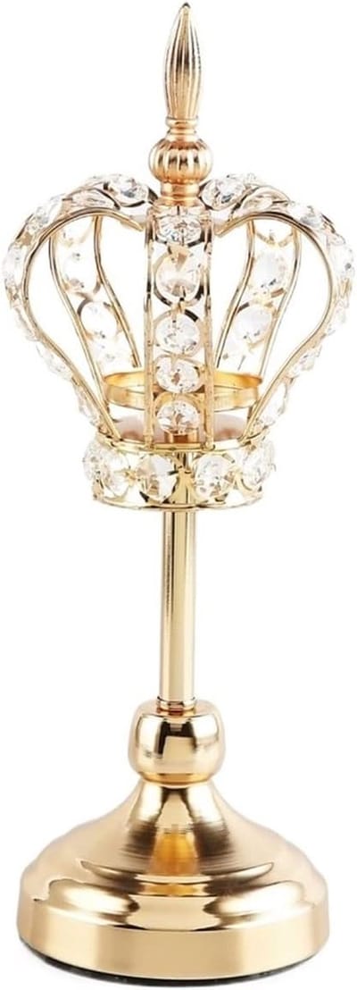 Kandelaars - Kaarshouders - Woondecoratie - Metalen ornament - 1 stuk - M001
