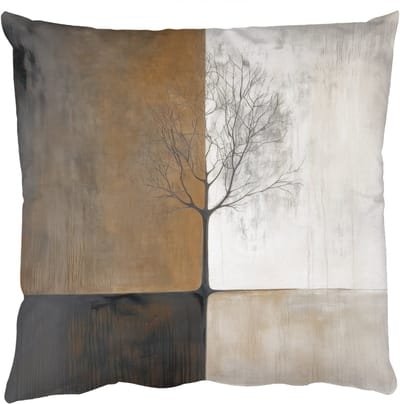 Sierkussens - Kussentjes Woonkamer - 50x50 cm - Boom - Vlakken - Takken - Kleurverloop