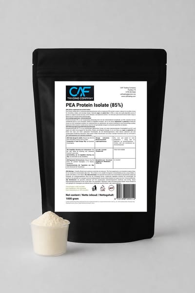 PEA Protein Isolate 1000g (1KG) - PEA85% - Vegan - Gluten free - Erwten eiwit isolaat - 33 Porties
