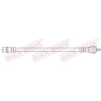 Remleiding QUICK BRAKE 58.004