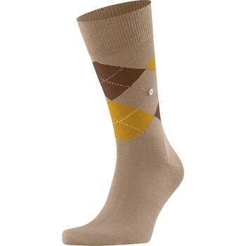 Burlington Wol Edinburgh Beige 5039 - Maat 40-46 - Heren - Halfhoge sokken