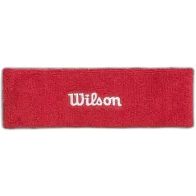 Wilson W Hoofdband Rood Man,Vrouw