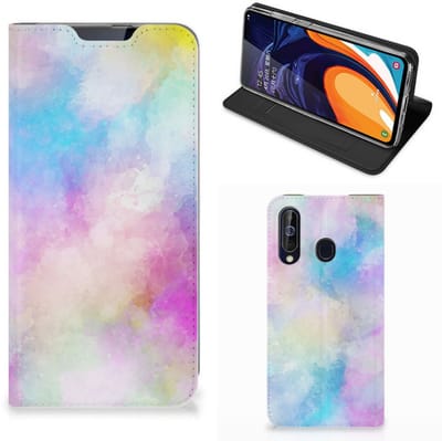 Bookcase Samsung Galaxy A60 Watercolor Light