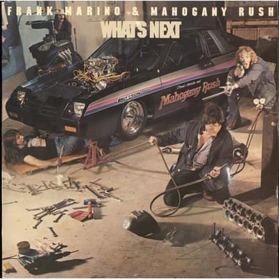 LP Plaat FRANK MARINO  MAHOGANY RUSH  Whats Next JC36204 COLUMBIA 1980 VS Rock Gebruikt