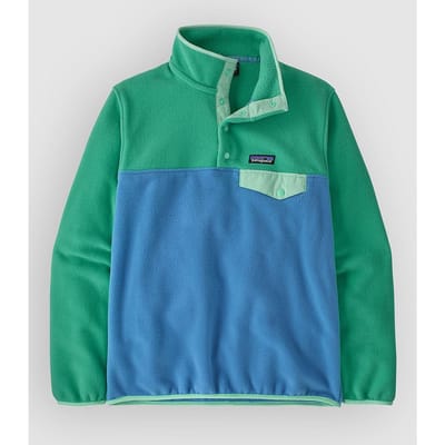 Patagonia LW Synch Snap-T Half-Zip Fleece Trui blauw