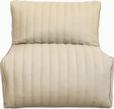 HENVAE® - Kinder zitzak - Zitzak voor kinderen - Beige - Met Vulling - Loungestoel - Sofa - Beanbag - Lounger - Vlekbestendig - Waterbestendig - Speelkamer - Kinderkamer decoreren - Peuterkamer - Zitzak - Cadeau tip