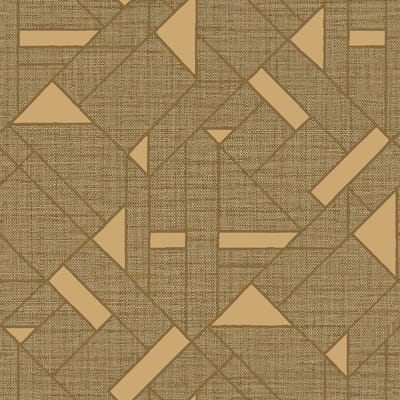 Zambaiti Vinylbehang Z18941 - Trussardi - Grafisch Bruin - 70cm x 10.05m
