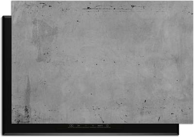 KitchenArt - Warm Spice Harmony – Inductie Beschermer - 81.2x52.7 cm - Kookplaat Beschermer - Luxe Afdekplaat Inductieplaat - Anti-slip & Oprolbaar - Beschermmat Inductiekookplaat