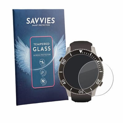 Savvies - Glas Screenprotector voor SCUBAPRO Galileo G3 Ti - Gehard Beschermglas 9H