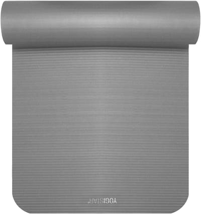Yogistar Fitnessmat gym - 10 mm grey Fitnessmat