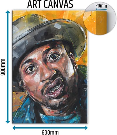 Ol' Dirty Bastard canvas 60x90 cm