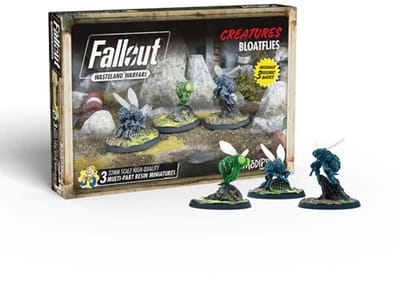 Fallout: Wasteland Warfare - Creatures: Bloatflies - Uitbreiding - Modiphius Entertainment - Ongeschilderd