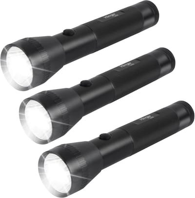 3 Uiterst Sterke 600 Lumen D Cell LED Zaklampen voor Buiten en Noodsituaties - 3-Pakket