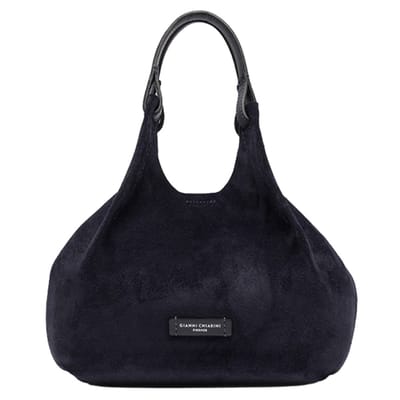 Gianni Chiarini Dua Medium Handtas Dames - Leer - Blauw