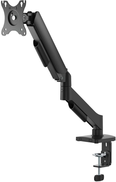 AV:Link Full Motion Gasveer Desktop Monitor Arm met USB Hub