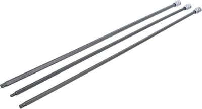 Lange Veeltand Bit Sleutel M10 (1/2") 800mm voor Aandrijfas Schroeven (XZN)