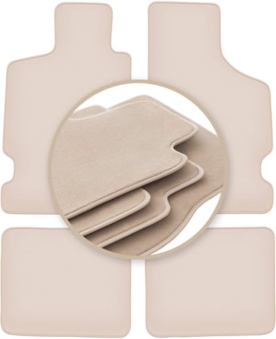 PREMIUM beige matten voor: Citroen Saxo hatchback 1996-2003