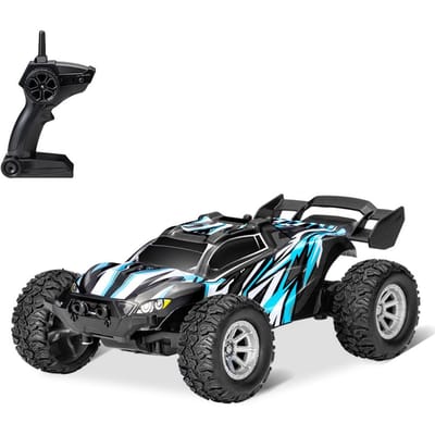 S658 RC Cars Mini afstandsbediening auto voor kinderen 2,4 GHz 1:32 RC auto met LED-licht 20 km / u hoge snelheid 1 battery