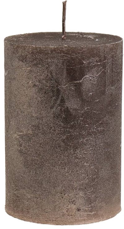 Massief koperen metalen pilaarkaarsen, 60x80mm, set van 4, Adventsdeco