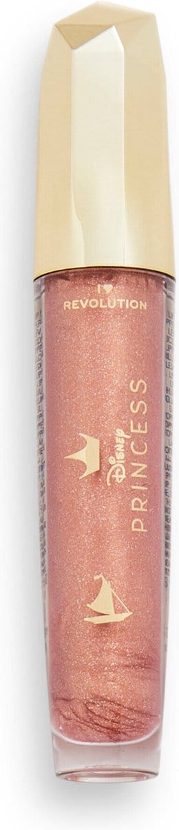 I Heart Revolution x Disney Fairytale Books - Moana Lip Topper - Lipgloss - Rose Gold - Glitter - Shimmer