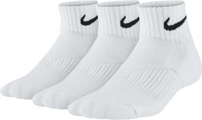 Nike 3PPK Yth Ctn Socks SX4722-101, Unisex, Wit, Sportsokken maat: 34-38 EU