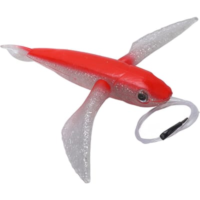 Simulatie Vliegende Vis Heldere Kleur Waterdicht Draagbaar Lekker Tonijn Lokaas met Haak voor Zee Tonijn red