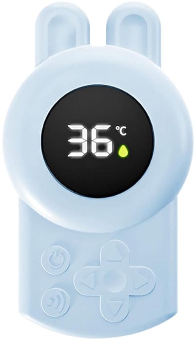 Baby-badtemperatuurbewaker, waterdichte veiligheidsdigitale watertemperatuur met sensor, snelle meting voor badkuip, zwembad – drijvend badbuis-speelgoed voor baby- en peuterverzorging.