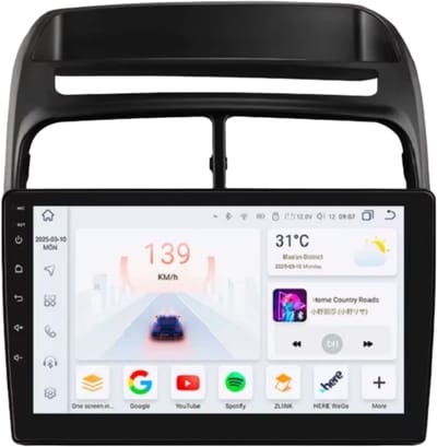 Autoradio met bluetooth - Carplay - Voor Fiat Linea (2007-2012) - Geschikt voor Apple en Android - Stereo - Navigatie - Navigatiesysteem auto - 3GB 32GB