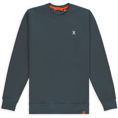 Aspact Zavi Crewneck Grey Maat: S | Sweaters Outlet | Unisex | Grijs