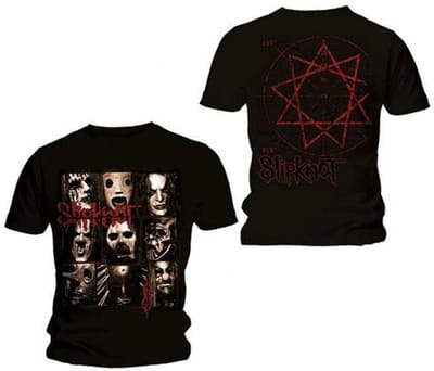 Slipknot - Mezzotint Decay Heren Tshirt - S - Zwart