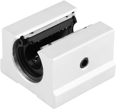 Open Linear Bearing Slide Block SBR20UU - RVS Lineaire Lagerelementen met Hoge Interchangeability voor Precisietoepassingen