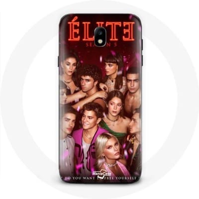 Coque pour Samsung Galaxy J7 2017 Elite série saison 5 equipages les couples d'acteurs