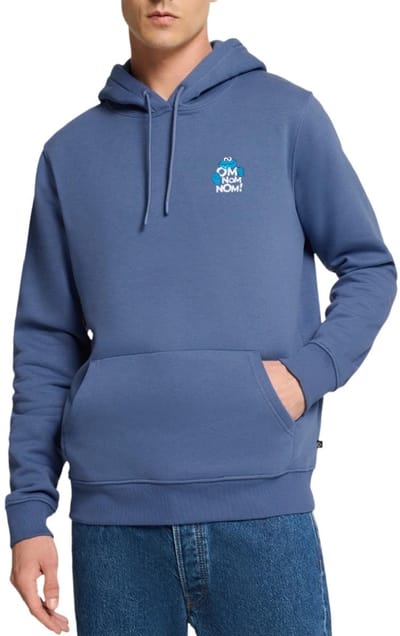 Sesamstraat Koekiemonster Om Nom Nom Premium Trui Heren